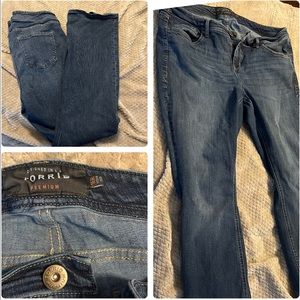 Torrid slim boot cut jeans size 16R